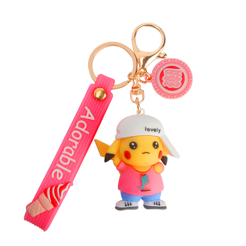 Móc khóa Pikachu - Nhiều màu