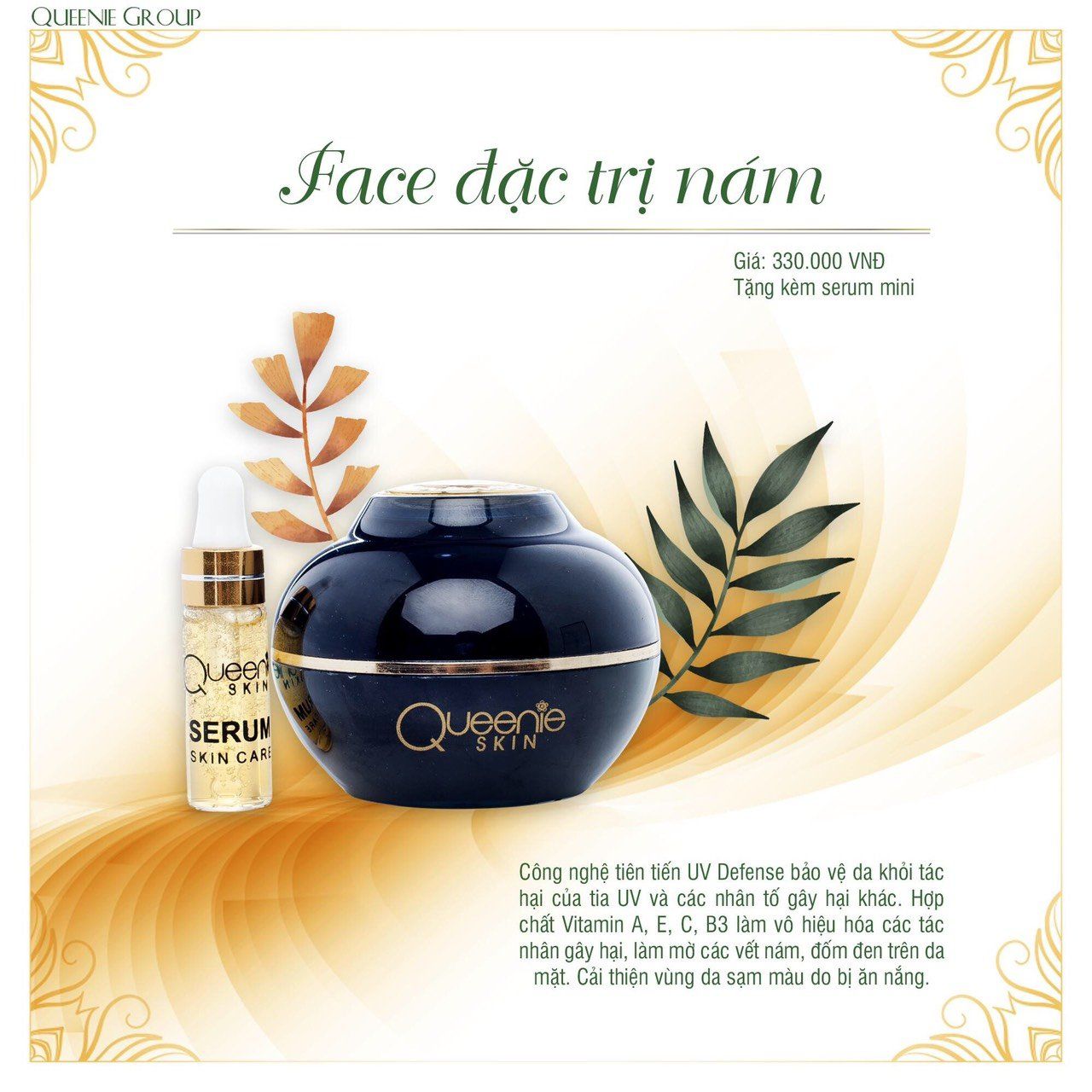 Kem Face Nám Queenie Skin