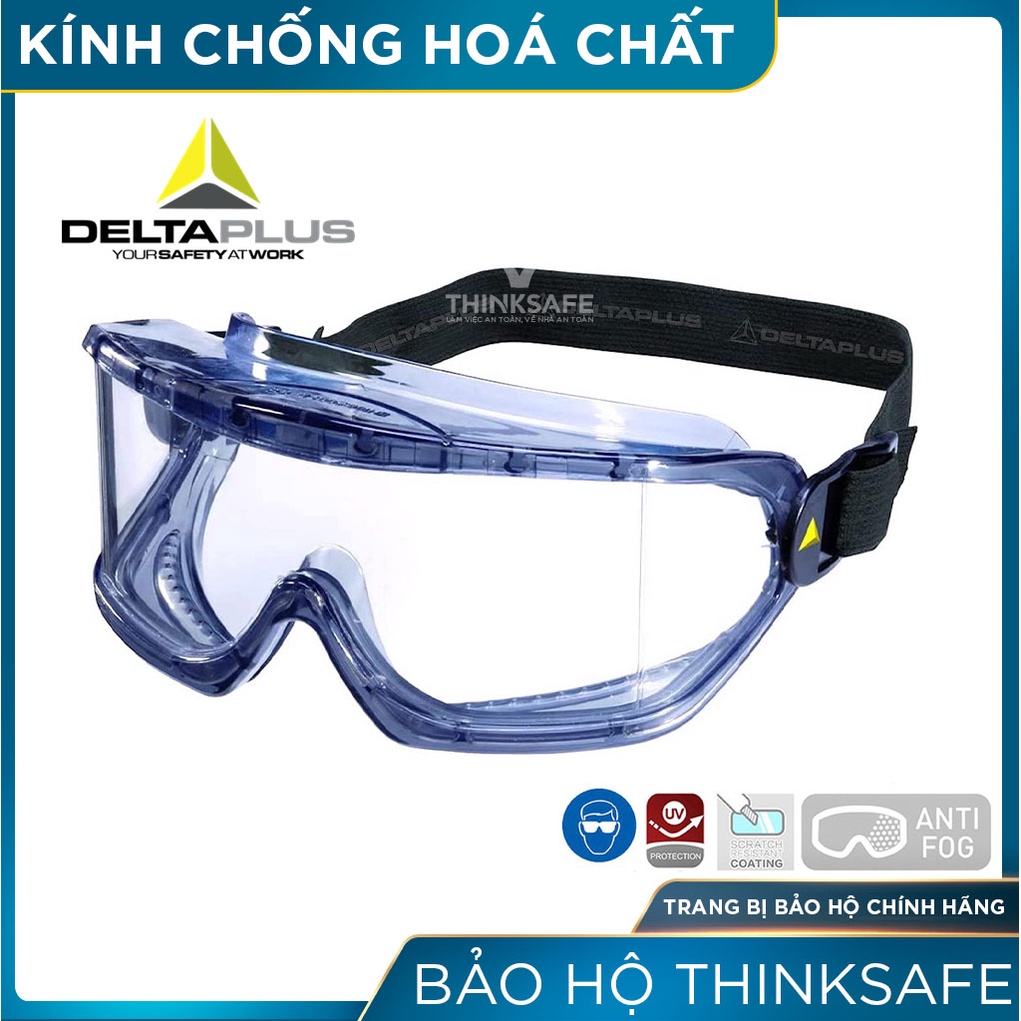 Deltaplus Galeras is chemical-resistant, waterproof & anti-fog goggles with eyeglasses protective glasses-thinsafe