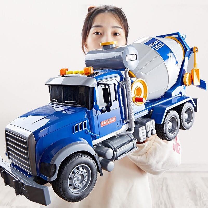 ( HÀNG ĐẸP) XE BỒN TRỘN BÊ TÔNG CÓ NHẠC CAO CẤP