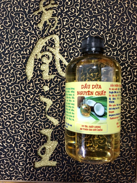 [Giá tốt] Dầu Dừa Nguyên Chất Handmade 500ml
