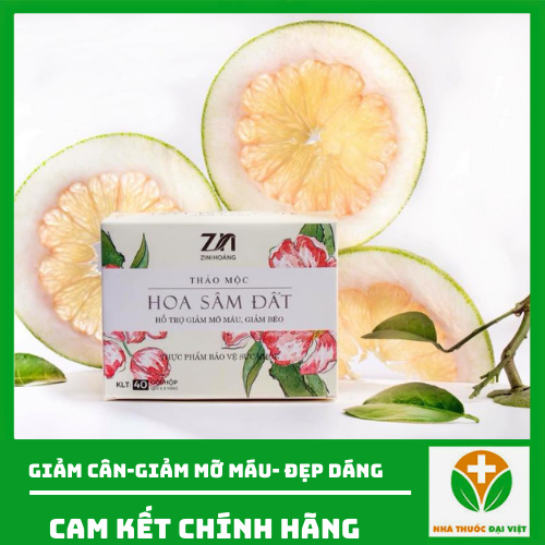 Trà giảm cân Hoa Sâm Đất  giảm cân hiệu quả