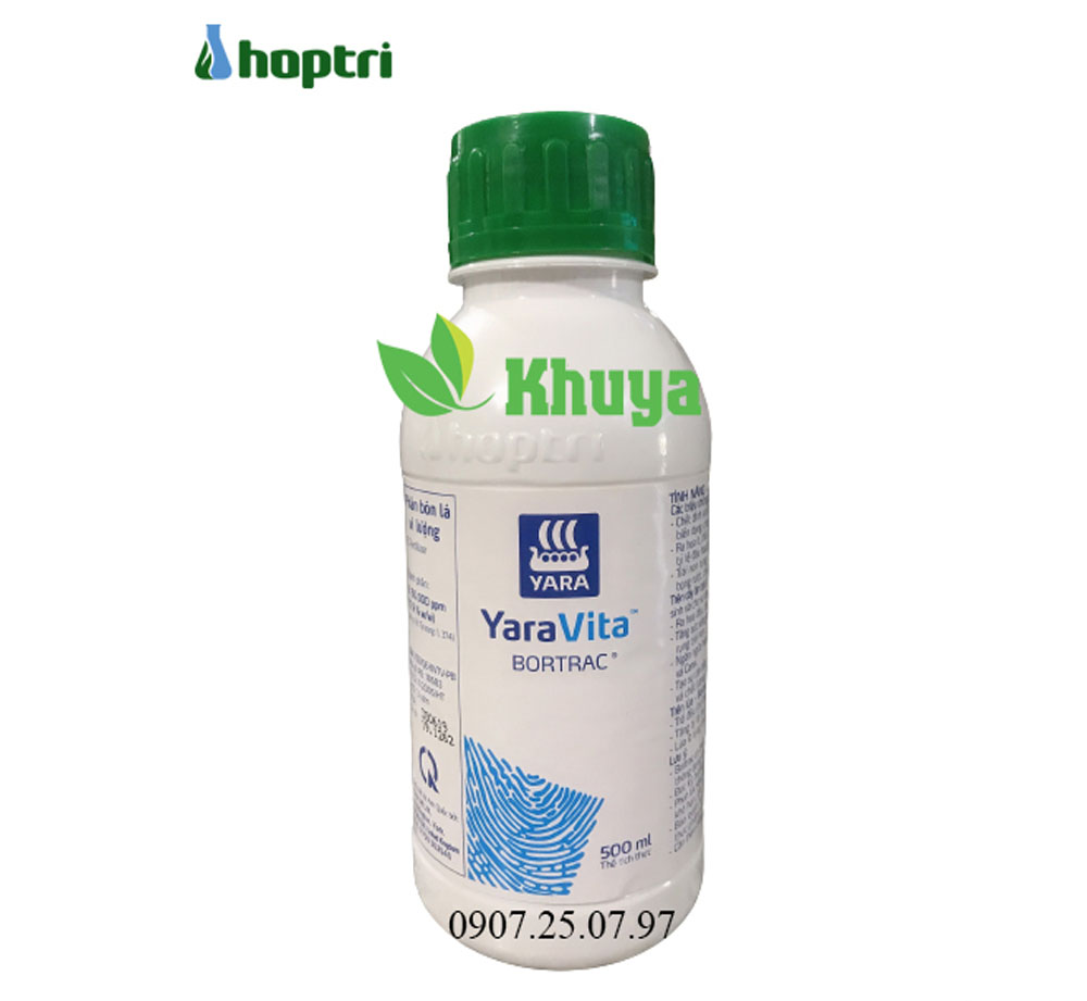 Phân bón lá vi lượng Hợp Trí Bortrac 500ml Đậu Trái - Chống Rụng Hoa và Trái
