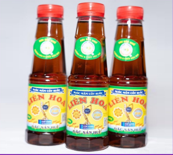 Nước mắm cốt ruốc liên hoa 280gr, đặc sản huế