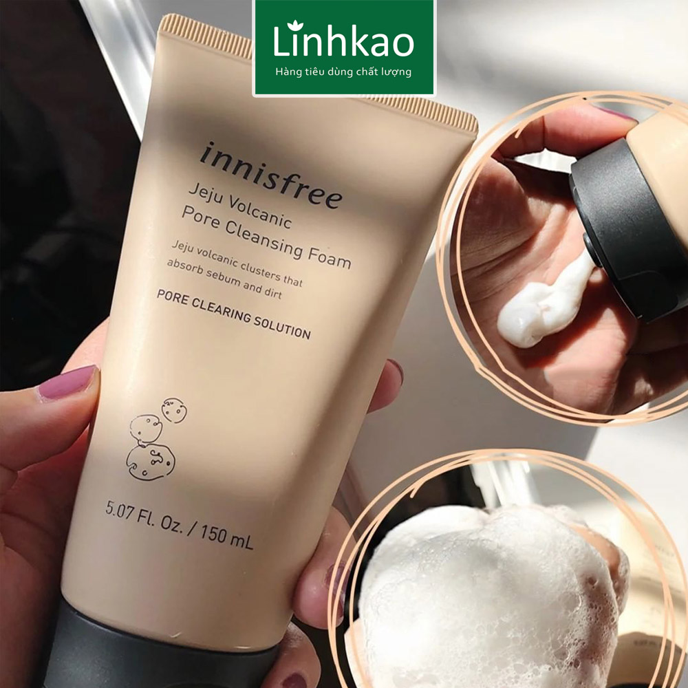 Sữa rửa mặt tro núi lửa Innisfree 150ml