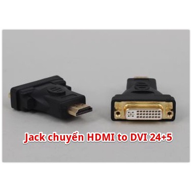 Jack Chuyển HDMI To Dvi 24+5