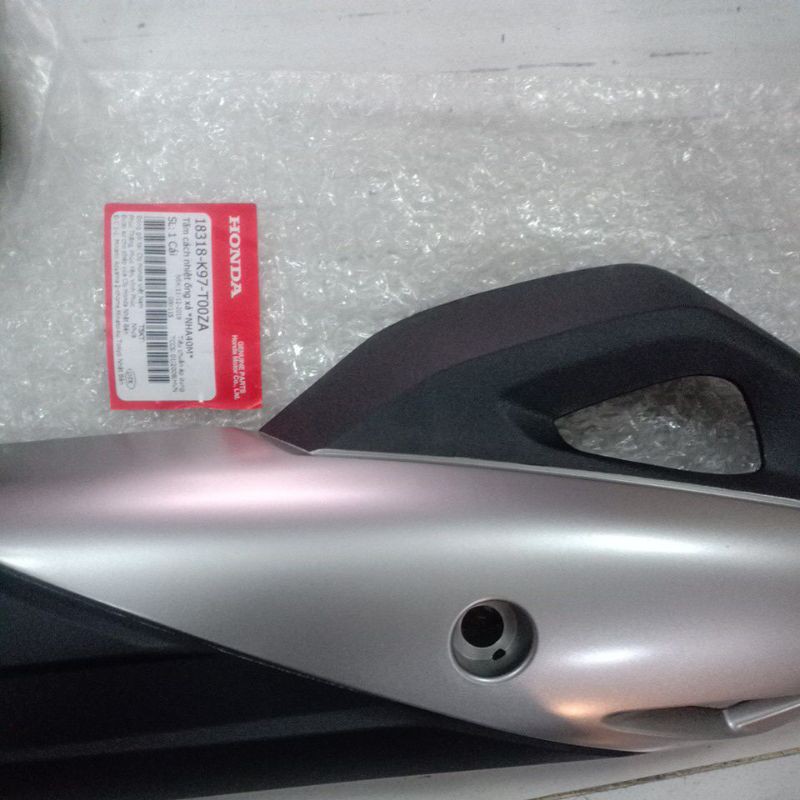 Bộ Ốp Pô + Đít Pô PCX 2018 - Hàng Hãng