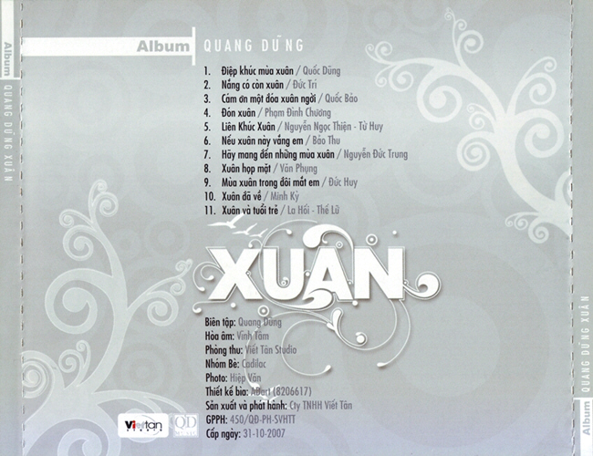 bộ 6 đĩa cd quang dũng 2