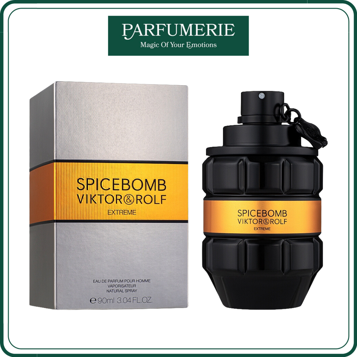 Nước hoa nam Viktor & Rolf Spicebomb Extreme Hương thơm Gợi cảm, Mạnh mẽ, Nam tính