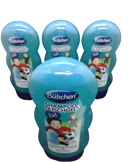 HCMSữa tắm gội 2 trong 1 thể thao cho trẻ em hiệu Bubchen nhập từ Đức dung