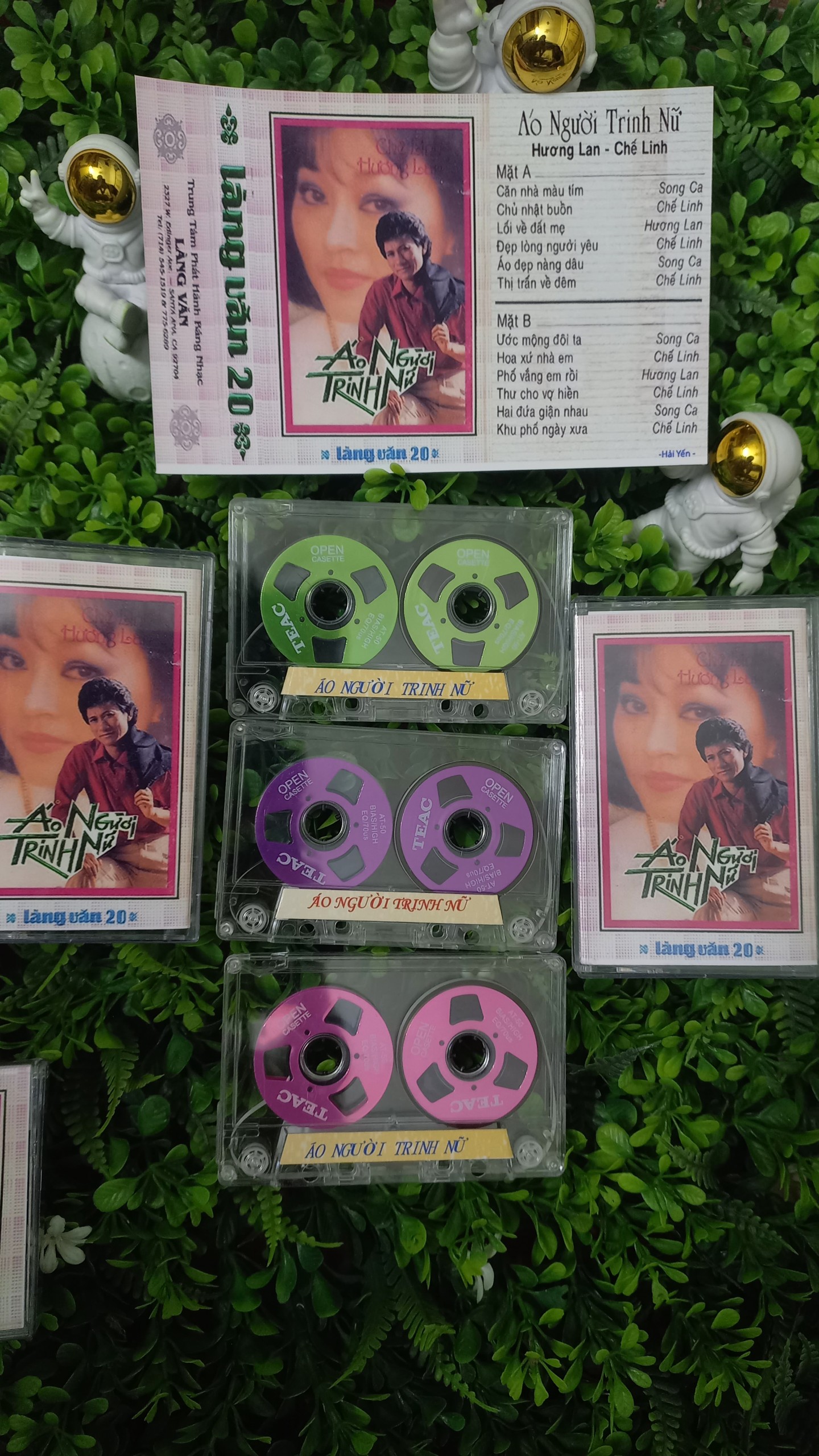 BĂNG CASSETTE CHẾ LINH KHAY NHÔM