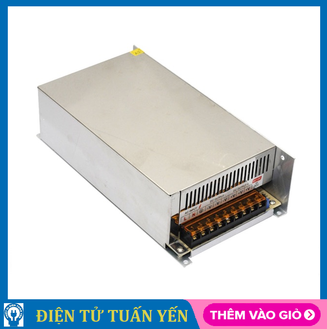 Nguồn tổ ong 12V 60A có quạt, công suất lớn 720W cung cấp nguồn cho nhiều thiết bị