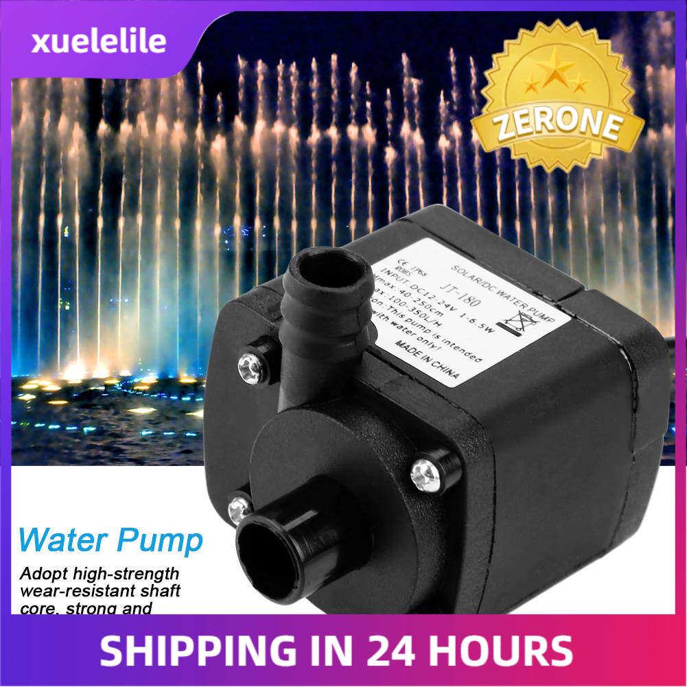 Pump 【Promotions】Mini DC Brushless Low Noise Water Pump for Solar Water Heater Fish Tank 24V -40℃~100℃