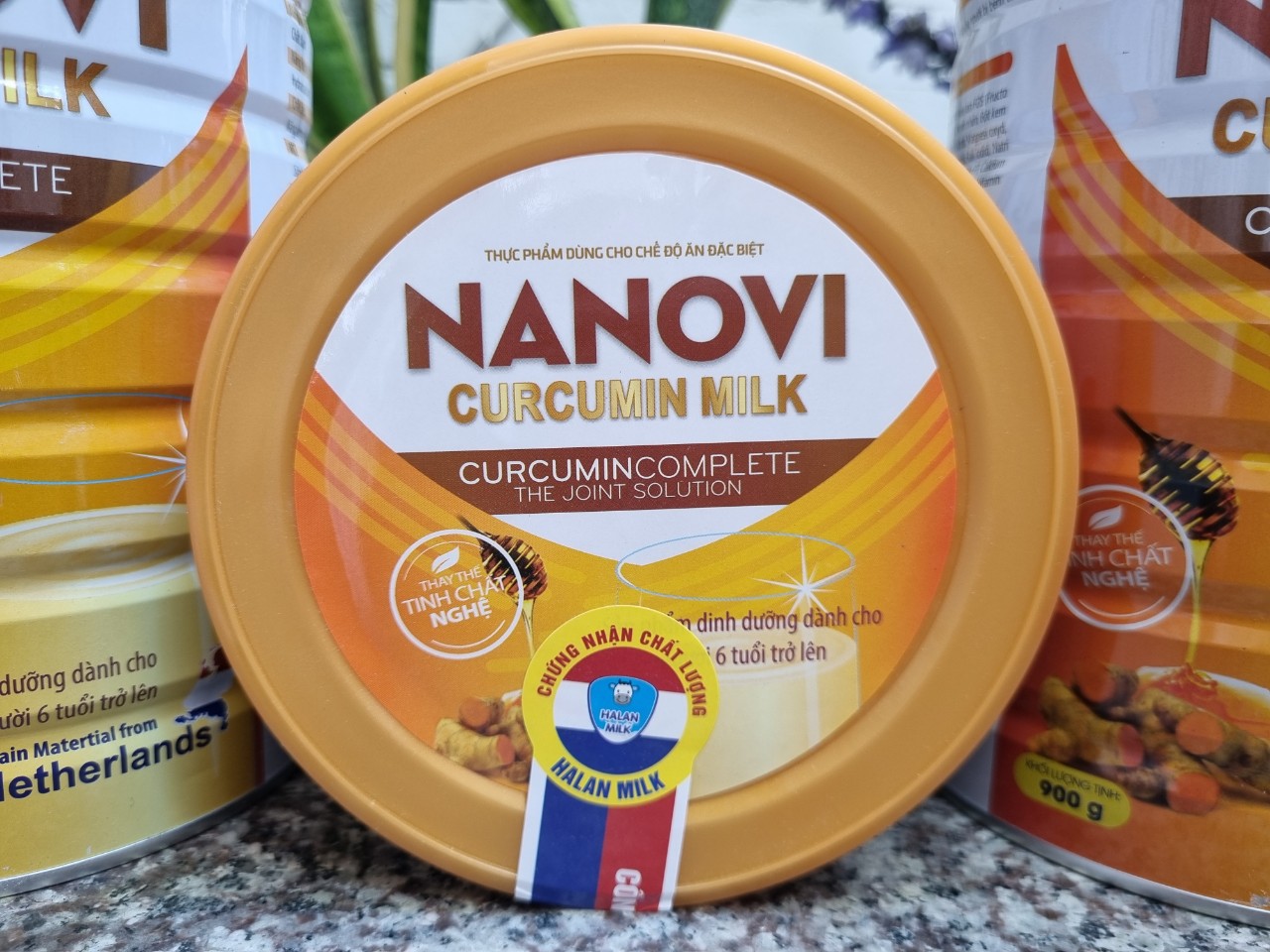 Sữa Nghệ NANO CƯRCUMIN [900gr/lon] [HSD2025].