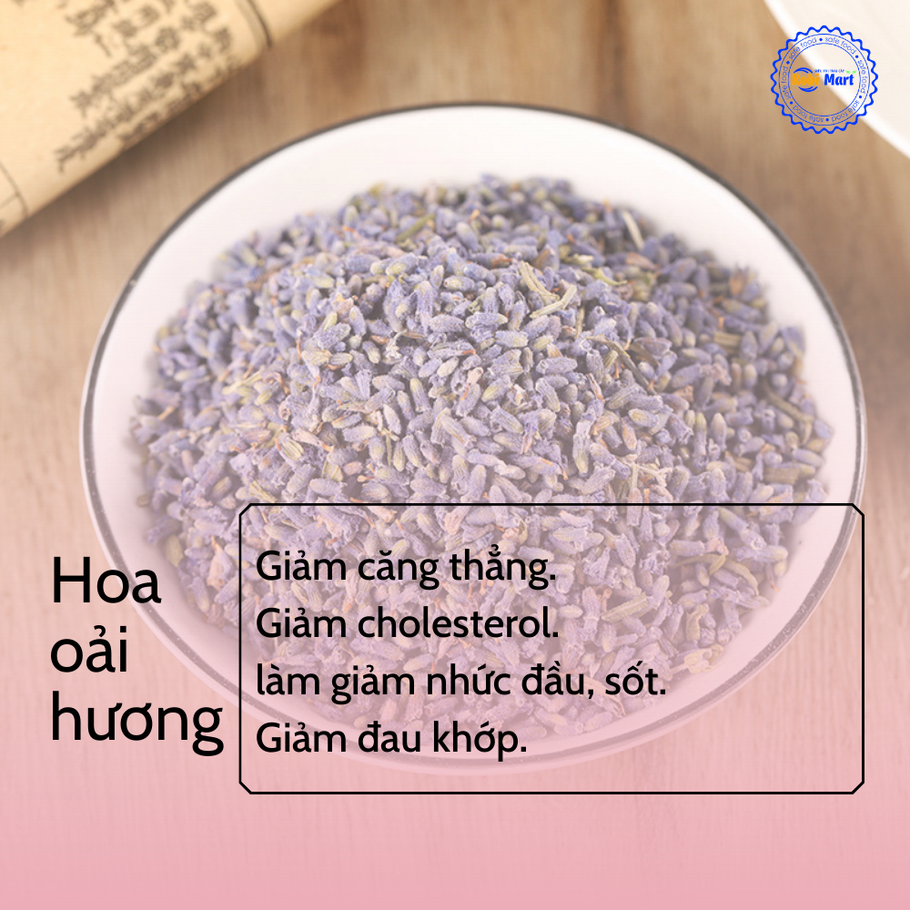 Trà hoa sấy khô robimart đẹp da (hoa nhài nở, cúc nụ, đậu biếc, oải hương)