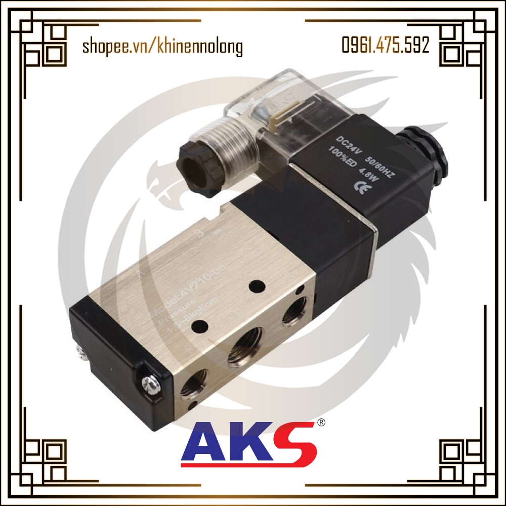 Van điện từ khí nén aks 4v210-08