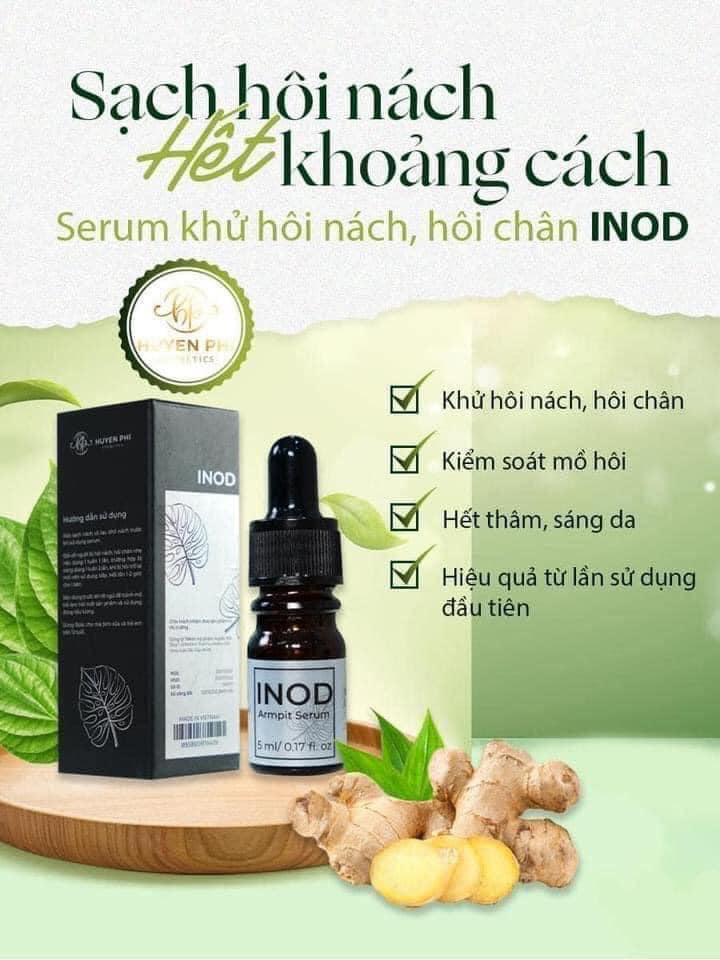 Serum hôi nách Huyền Phi - Serum Inod Huyền Phi hôi nách, hôi chân hiệu quả