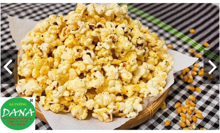 Bắp hạt Mỹ Crow làm bắp rang bơ 500g