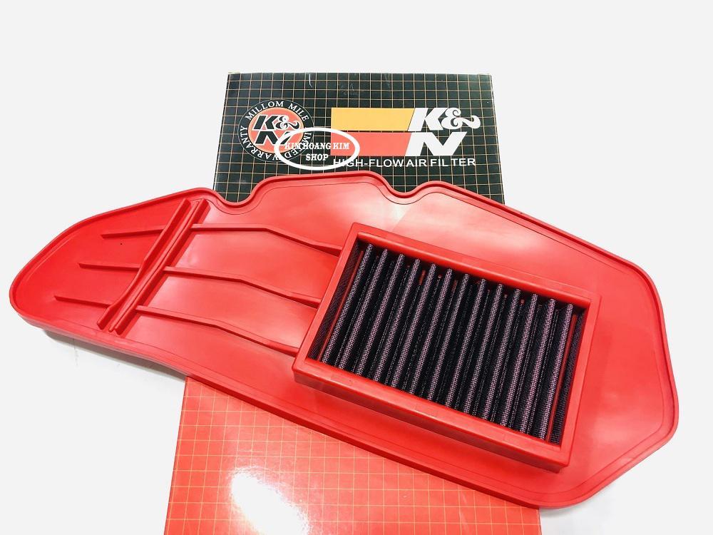 Lọc Gió K N Racing gắn Vario,Airblade,PCX...