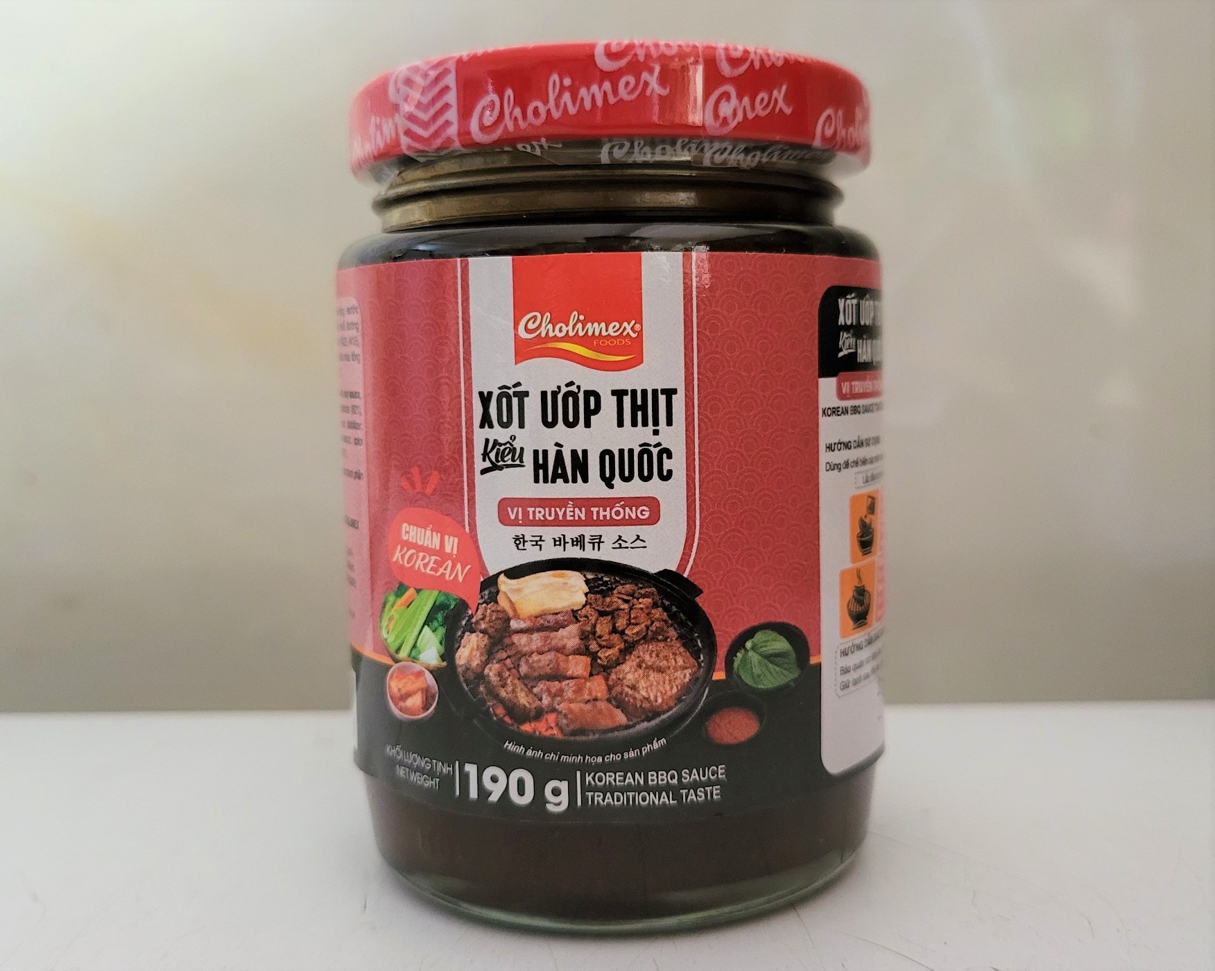 Xốt ướp thịt kiểu hàn quốc cholimex korean bbq sauce traditional taste