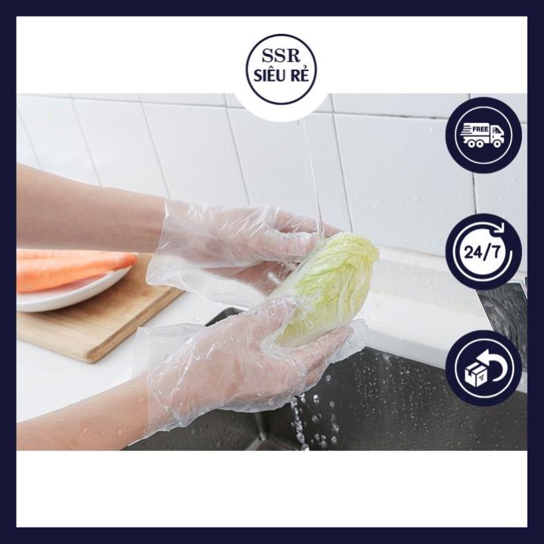 100 Găng Tay Nilon Tiện Lợi Làm Bếp