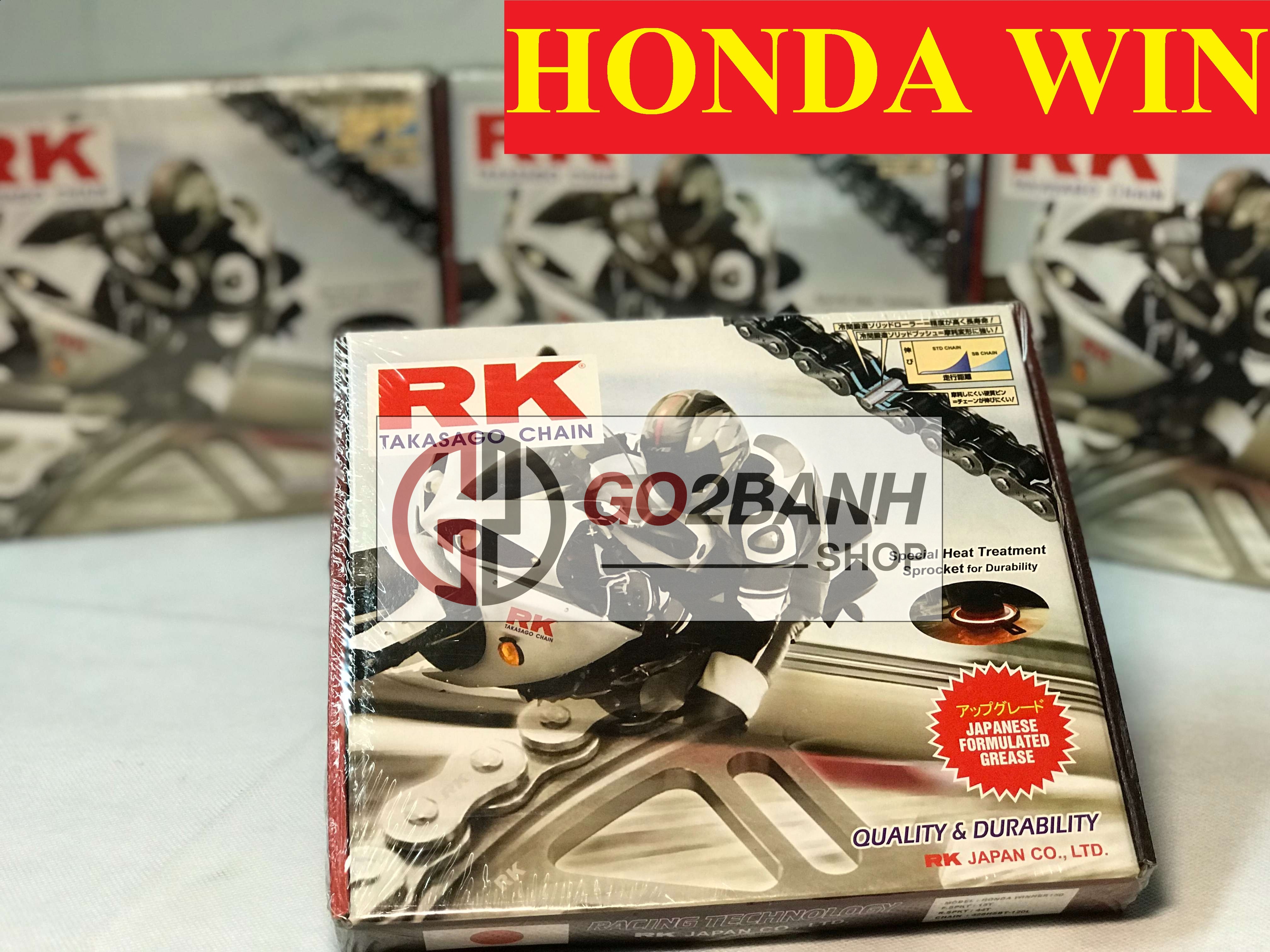 Nhông sên dĩa RK Win chính hãng