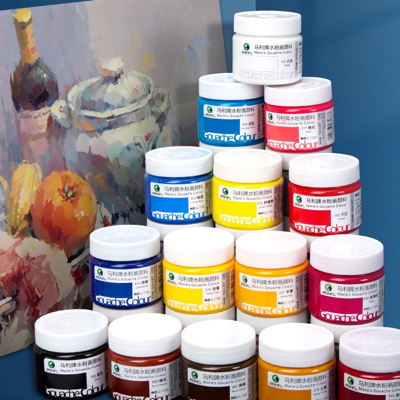 Màu gouache Marie's hũ 100ml