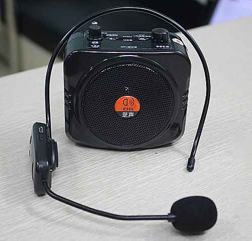 Loa Trợ Giảng SHUAE E366 Xịn, pin trâu  (Micro không dây)