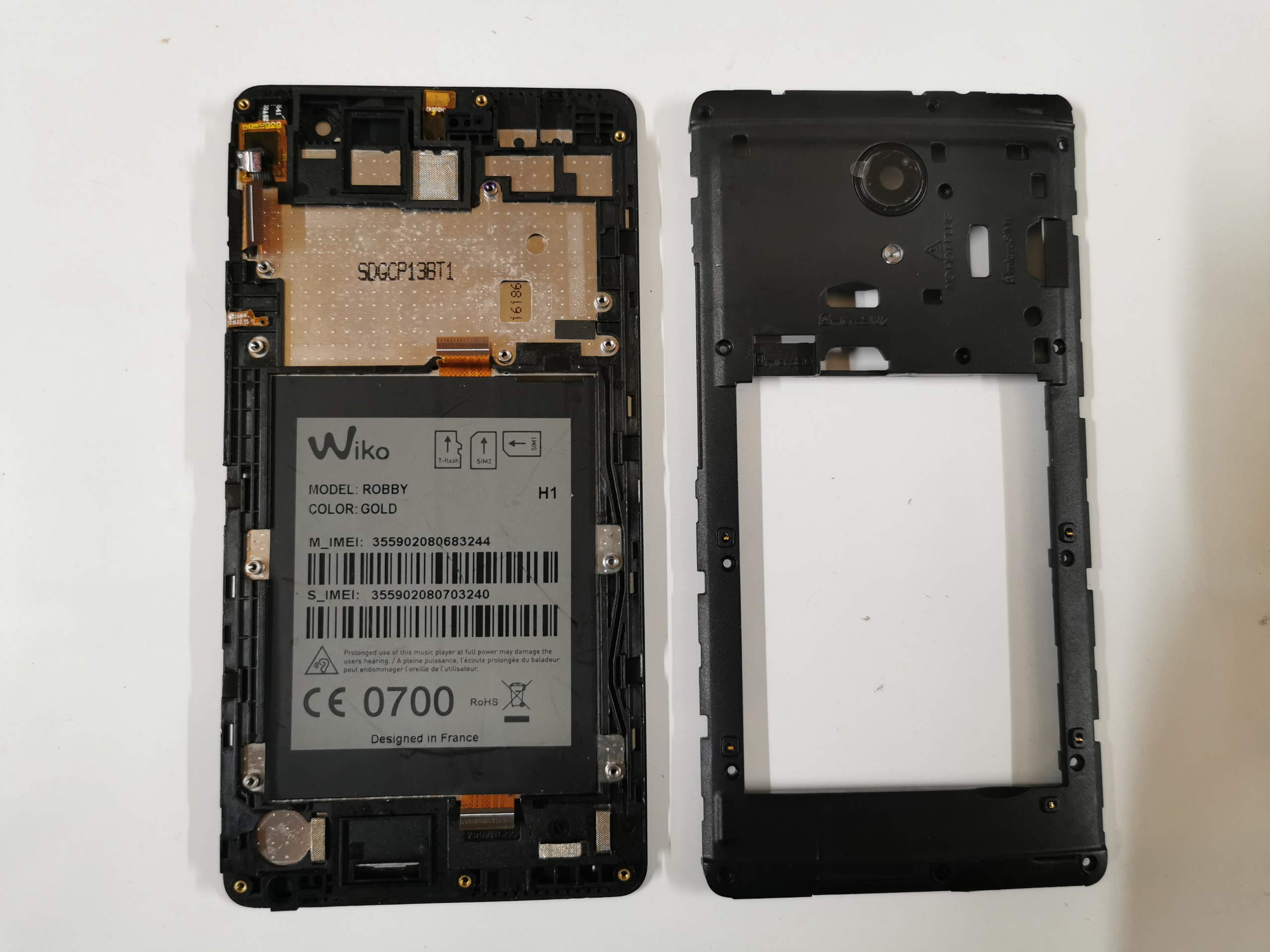 [HCM]BỘ MÀN HÌNH WIKO ROBBY ZIN KHUNG