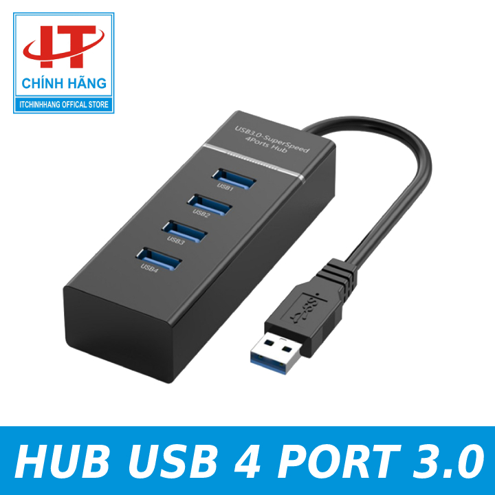 Hub chia USB 3.0 Superspeed 4 Port