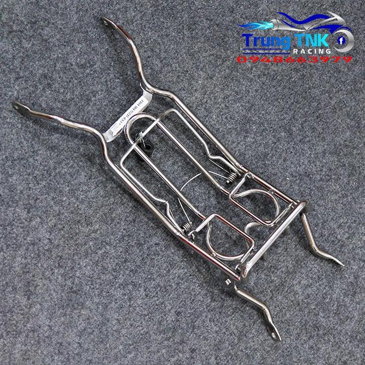 Baga giữa inox 10 li gắn cub 125.