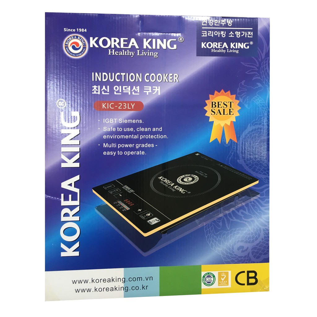 BẾP ĐIỆN TỪ KOREA KING KIC-23LY