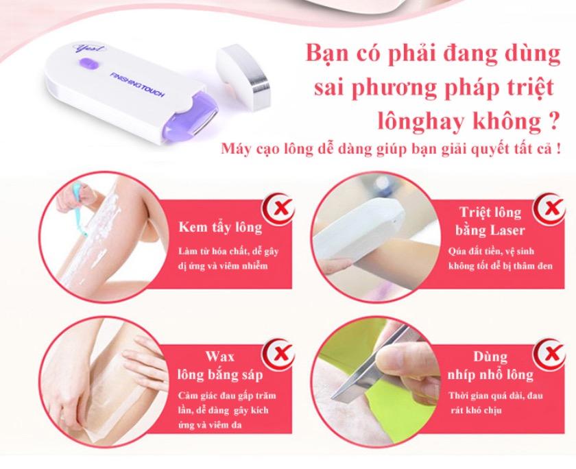 Smart Store - Máy triệt lông cầm tay cảm ứng Blu-Ray