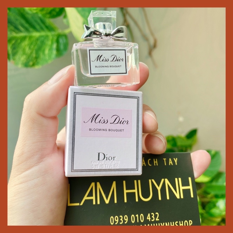 [ CHÍNH HÃNG] Nước hoa mini MISS DIOR BLOOMING BOUQUET 5ml