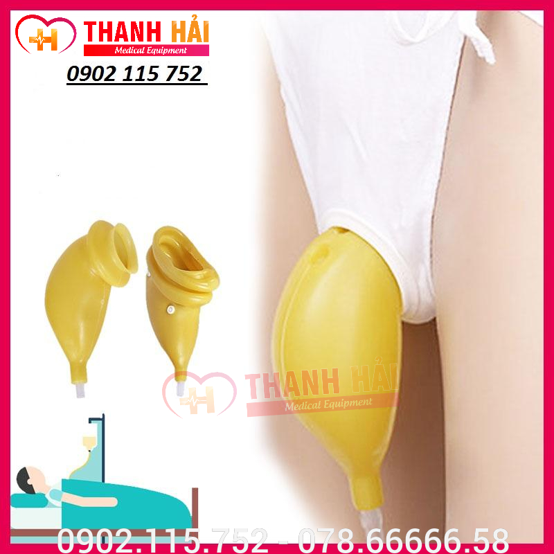 Dụng cụ hỗ trợ bệnh nhân nam, nữ đi tiểu
