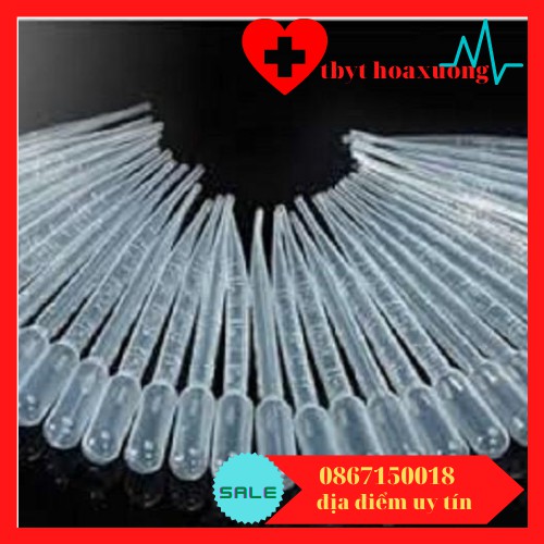 Ống Pipet nhựa1ML(COMBO 10CAI)