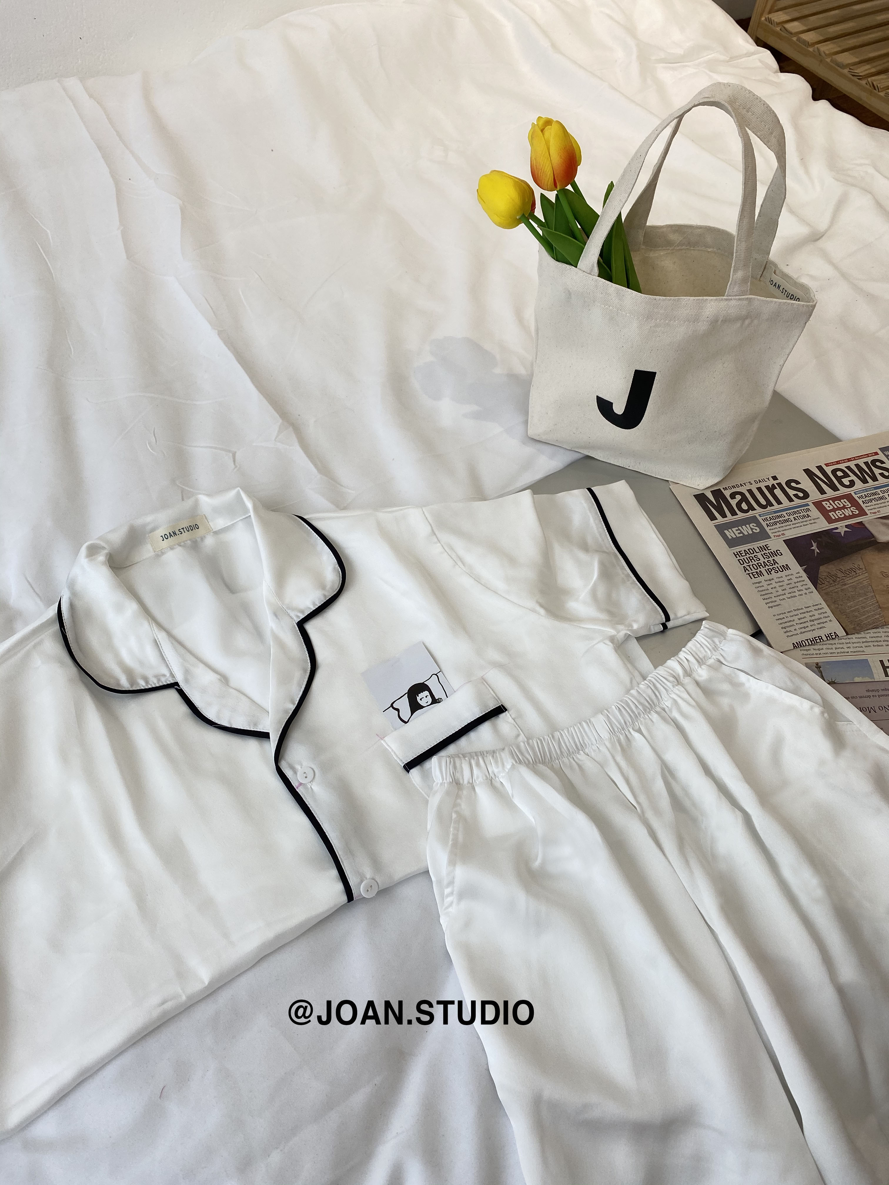 [SATIN PYJAMA] - Đồ Ngủ Nữ, Đồ Mặc Ở Nhà Chất Lụa Cao Cấp