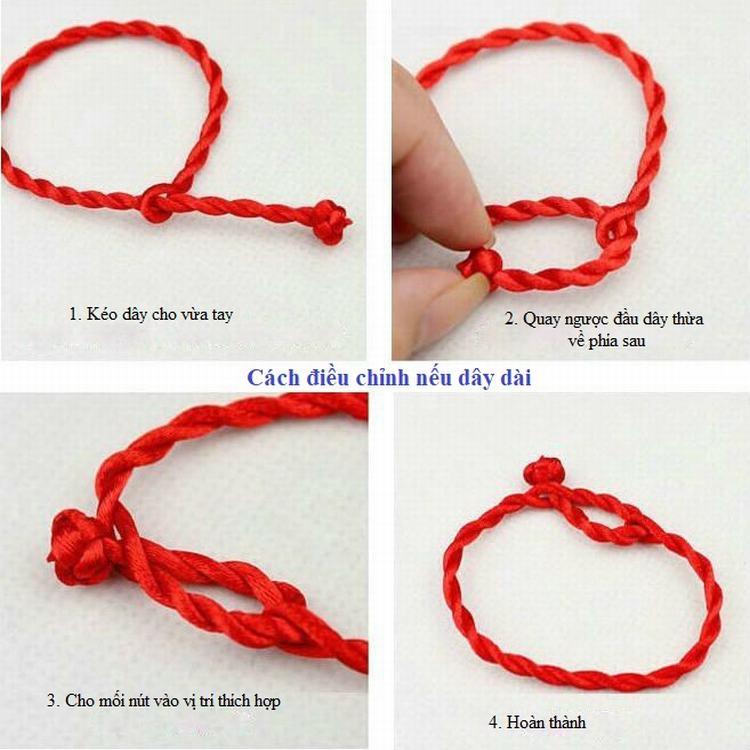 Vòng dây đỏ tiền tài lộc XM09