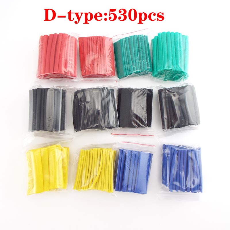 Multiple Heat Shrink Tube Kit Shrink Set Tubing electric Tubing connectors Wire Cable sleeve Insulated Sleeving Heat