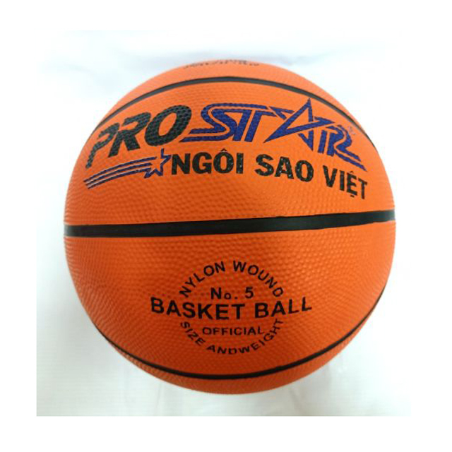 Quả bóng rổ cao su Prostar số 5 (màu cam)