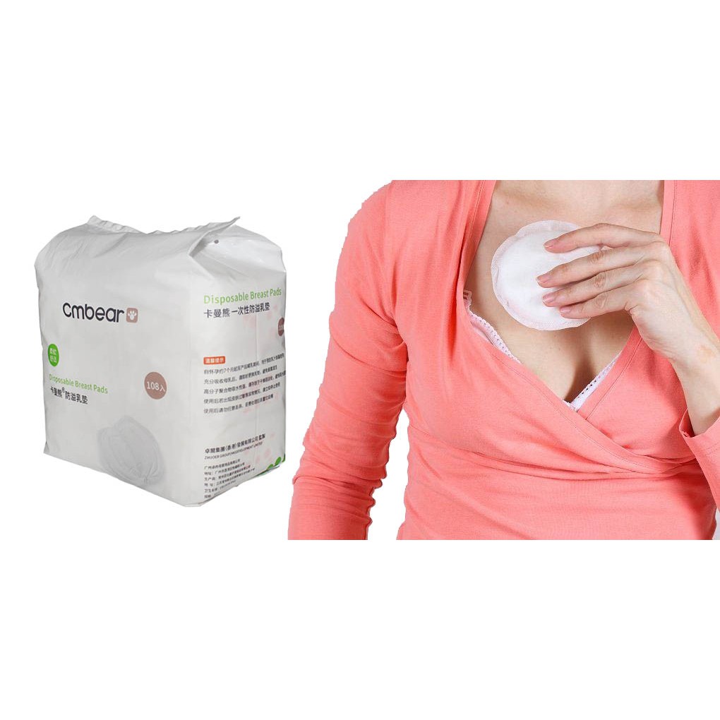 Miếng lót thấm sữa cmbear (gói 108 miếng)