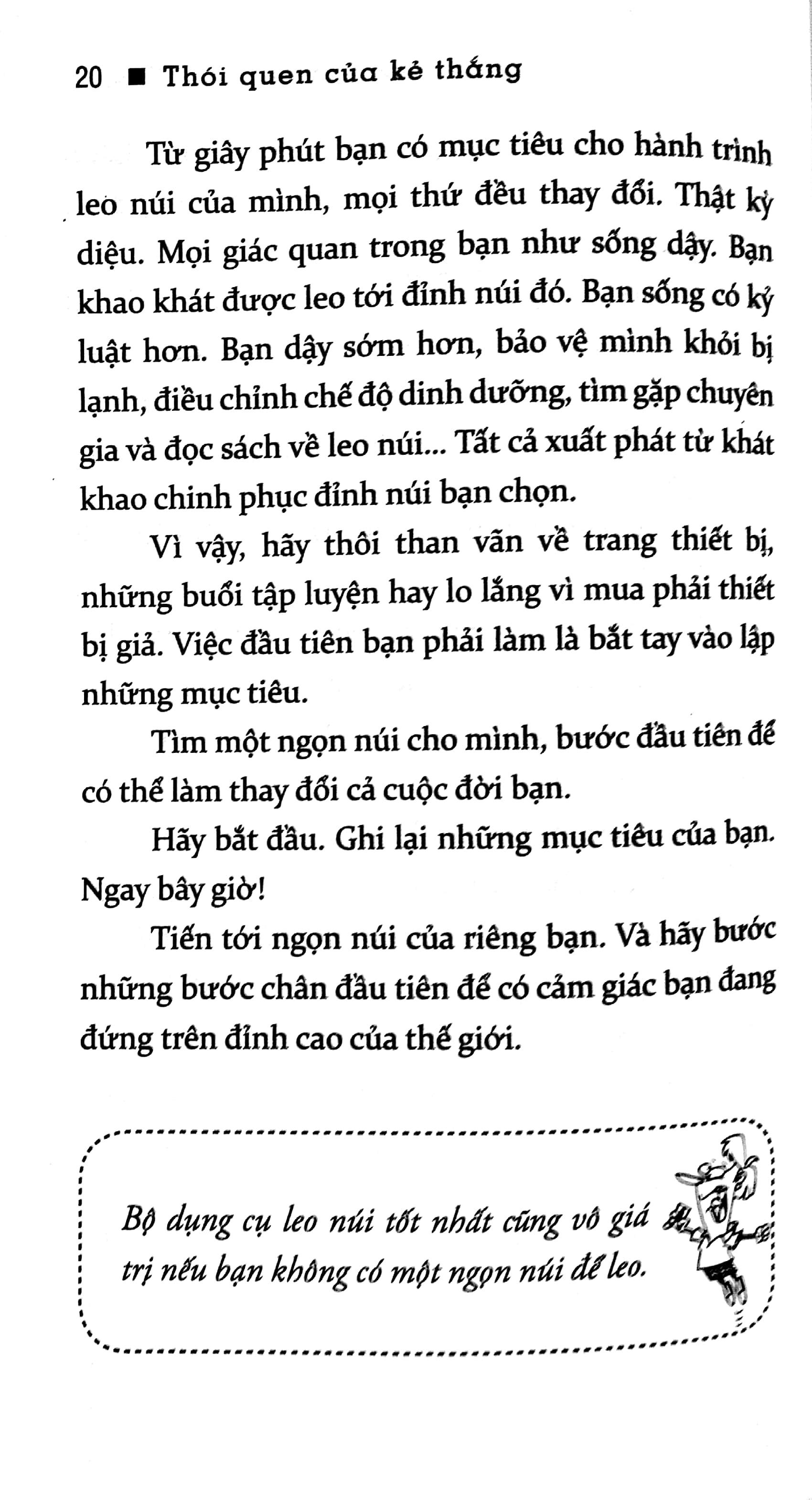 Sách - Thói quen của kẻ thắng