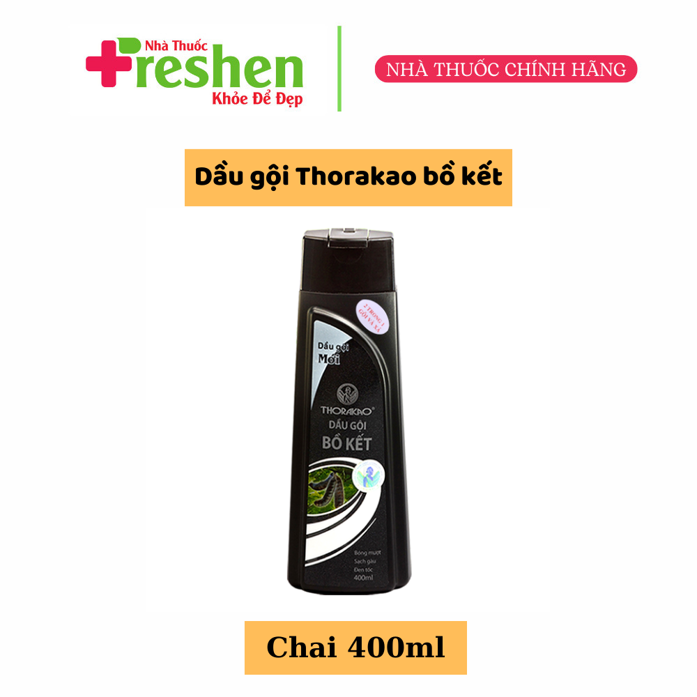 Thorakao dầu gội và xả bồ kết 400ml