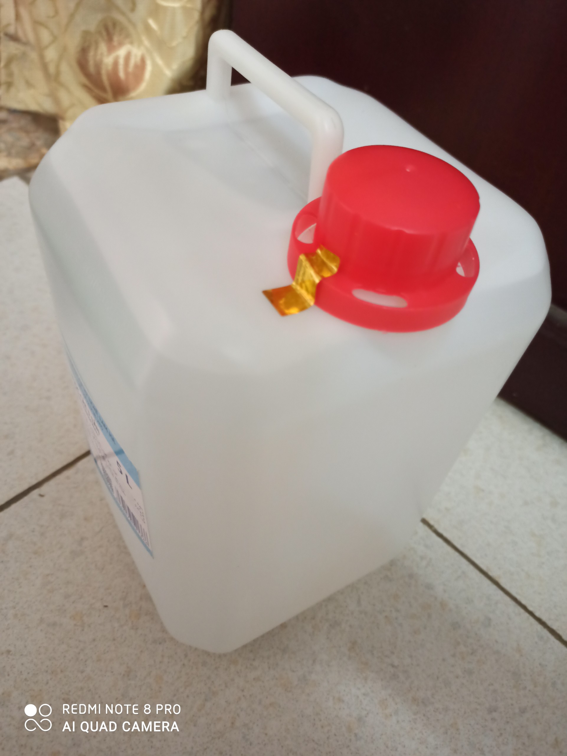 Nước cất 2 lần can 5 lít Lam Hà