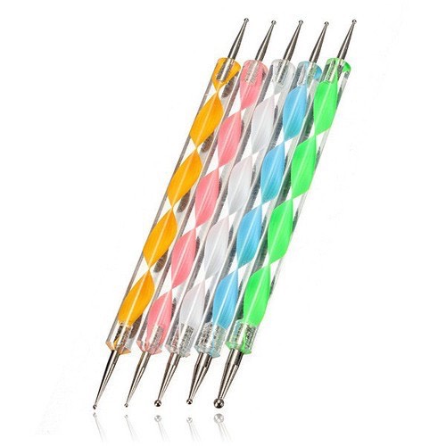 Nail cây chấm bi 2 đầu