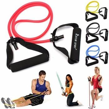 Bộ dây đàn hồi 5 dây siêu kháng lực tập thể hình, tập gym đa năng cao cấp, Bo day dan hoi 5 day sieu khang luc tap the hinh, tap gym da nang cao cap