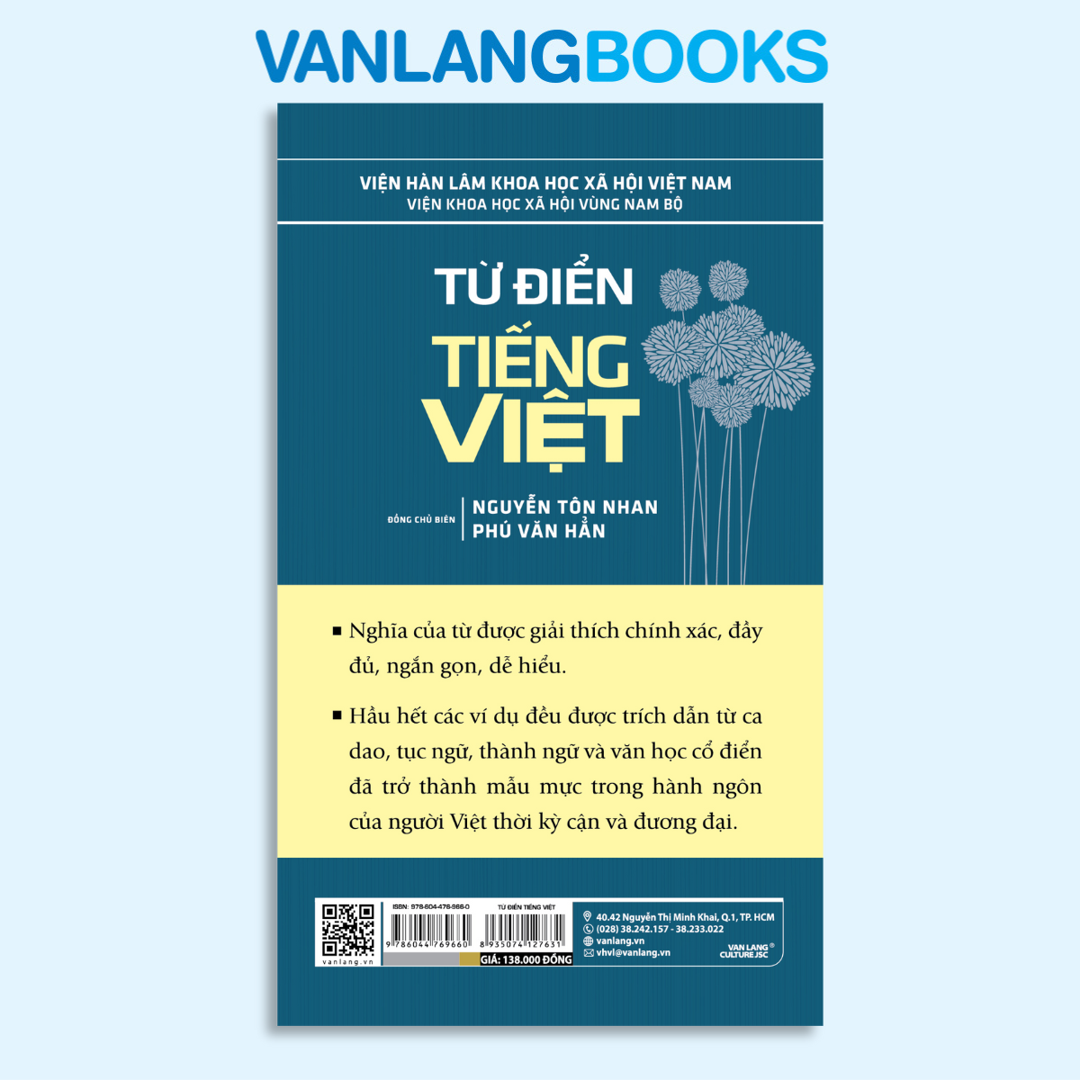 Sách - Từ Điển Tiếng Việt (11x18 VL)-Vanlangbooks