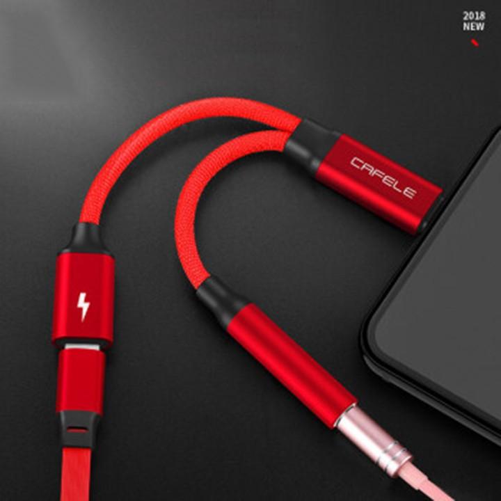 Cáp Chuyển Đổi Lightning 2 in 1