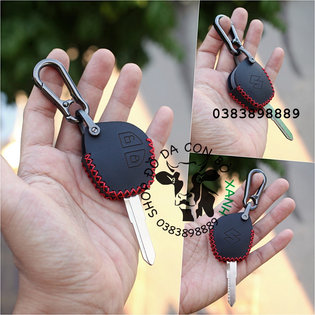 Bao Da Chìa Khoá Suzuki Celerio Handmade Da 003