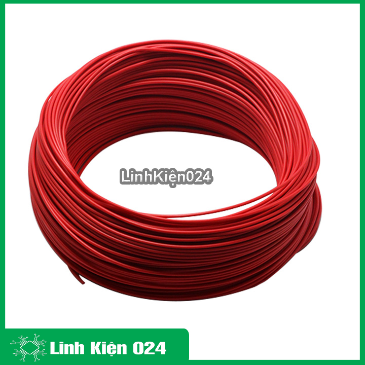 Dây điện nhỏ nguyên cuộn lõi nhiều sợi dài 100m
